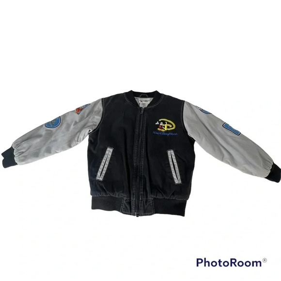 Disney Other - Walt Disney World Where Dreams Come True Bomber Patch Jacket Size S Full Zip
